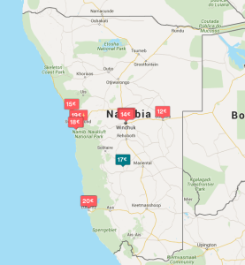 airbnb - Betten & Zimmer für Rucksackreisende in Namibia