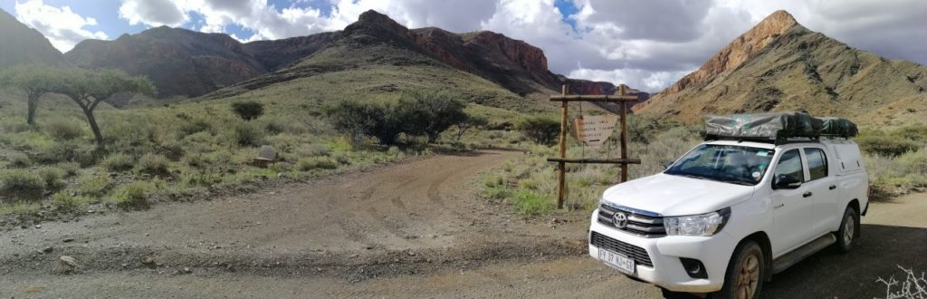 Mietwagen Namibia mit 2 Dachzelten